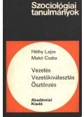 Héthy Lajos,Makó Csaba - Vezetés, vezetőkiválasztás, ösztönzés
