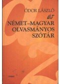 Ódor László - Új német-magyar olvasmányos szótár