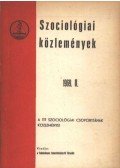 Dr. Szentiványi Ágnes - Szociológiai közlemények 1969 II
