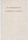 Ferencz Zsuzsa (szerk.) - In memoriam Kardos György