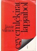 Lázár Vilmos - Egy emlékirat lapjaiból