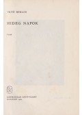 Vető Miklós - Hideg napok