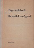 Hack Frigyes - Függvénytáblázatok - Matematikai összefüggések