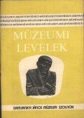 Szabó László,Turóczy Istvánné - Múzeumi levelek 41-42. szám