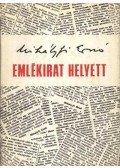 Mihályfi Ernő - Emlékirat helyett
