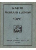 gróf Teleki Pál,Karl János,Kéz Andor - Magyar földrajzi évkönyv