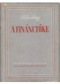 Hilferding, Rudolf - A finánctőke