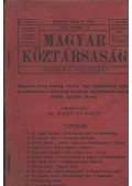 Dr. Nagy György - Magyar Köztársaság 1912/11. szám