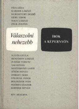 Bihari Sándor - Válaszolni nehezebb
