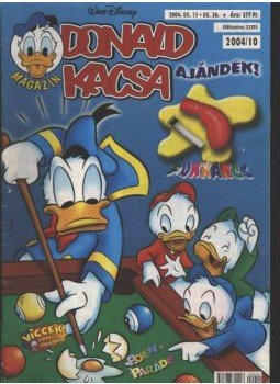 Walt Disney - Donald Kacsa 2004/10. Walt Disney - Donald Kacsa 2004/10., Budapest 2004 antikvár könyv