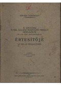 Járay Imre - A szentesi M. Kir. Állami Horváth Mihály Gimnázium Értesítője az 1936-37. iskolai évről