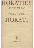 Horatius, Flaccus Quintus - Horatius összes verse-Opera omnia Horati