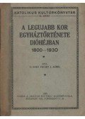 Dr. Báró Vécsey J. Aurél - A legujabb kor egyháztörténete dióhéjban 1800-1930