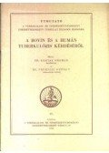 Dr. Kertay Nándor - Dr. Ferenczy György - A bovin és a humán tuberkulózis kérdéséről