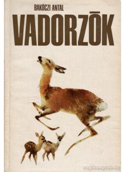 Bakóczi Antal - Vadorzók Bakóczi Antal - Vadorzók, 1973 antikvár könyv