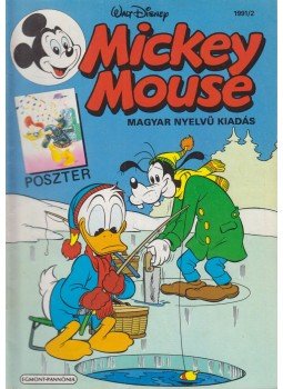 Walt Disney - Mickey Mouse 1991/2. Walt Disney - Mickey Mouse 1991/2., Budapest 1991 antikvár könyv