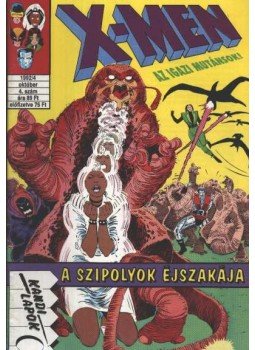 Claremont, Chris - X-Men 1992/4. 4. szám Claremont, Chris - X-Men 1992/4. 4. szám, Budapest 1992 antikvár könyv
