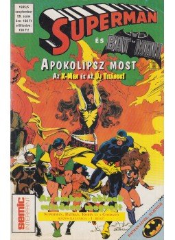 Claremont, Chris, Moore, Alan - Superman és Batman 1995/5. szeptember 20. szám Claremont, Chris, Moore, Alan - Superman és Batman 1995/5. szeptember 20. szám, Budapest 1995 antikvár könyv