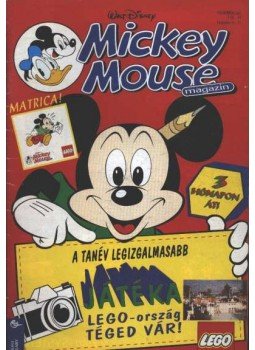 Walt Disney - Mickey Mouse magazin 1994. március Walt Disney - Mickey Mouse magazin 1994. március, Budapest 1994 antikvár könyv