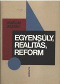 Marjai József - Egyensúly, realitás, reform
