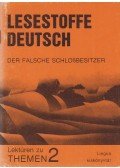 Dr. Bogdány Ferenc - Lesestoffe Deutsch - Der falsche Schloßbesitzer