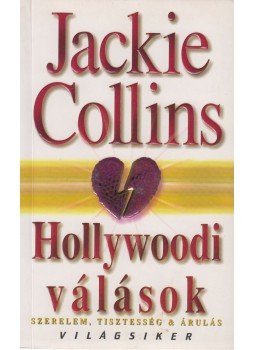 Jackie Collins - Hollywoodi válások, Budapest 2003 antikvár könyv