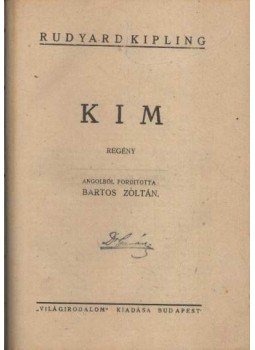 Rudyard Kipling - Kim Rudyard Kipling - Kim, Budapest 0 antikvár könyv