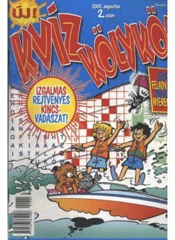 - Kviz Kölykök 2001.augusztus 2. szám - Kviz Kölykök 2001.augusztus 2. szám, Budapest 2001 antikvár könyv