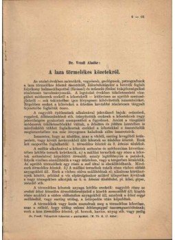 Vendl Aladár - A laza törmelékes közetekről Vendl Aladár - A laza törmelékes közetekről, Budapest 0 antikvár könyv