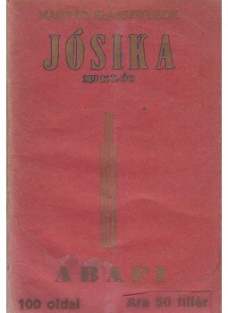 Jósika Miklós - Abafi Jósika Miklós - Abafi, Budapest 1942 antikvár könyv