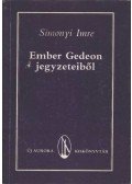Simonyi Imre - Ember Gedeon jegyzeteiből