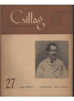 Németh Andor - Csillag 27 1950. február IV. évfolyam Németh Andor - Csillag 27 1950. február IV. évfolyam, Budapest 0 antikvár könyv