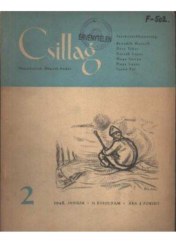 Németh Andor - Csillag 2. 1948. január II. évfolyam Németh Andor - Csillag 2. 1948. január II. évfolyam, Budapest 1948 antikvár könyv