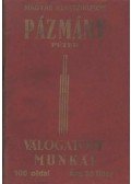 Dr. Baboss Ernő - Pázmány Péter válogatott munkái