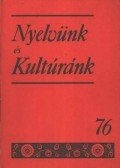 Imre Samu - Nyelvünk és Kultúránk 76.