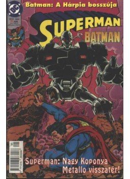 Ordway, Jerry, Moench, Doug - Superman és Batman 1997/3. május 30. szám Ordway, Jerry, Moench, Doug - Superman és Batman 1997/3. május 30. szám, Budapest 1997 antikvár könyv