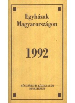  - Egyházak Magyarországon 1992