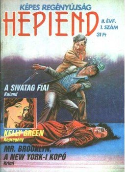 Szántó I. Péter - Hepiend II. évf. 1. szám Szántó I. Péter - Hepiend II. évf. 1. szám, Budapest 1990 antikvár könyv