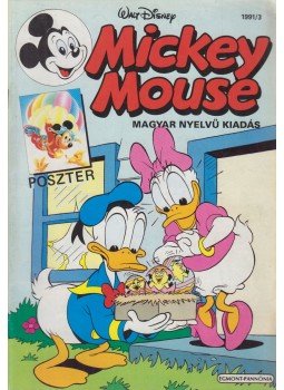Walt Disney - Mickey Mouse 1991/3 Walt Disney - Mickey Mouse 1991/3, Budapest 1991 antikvár könyv