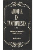 Tiboldi István - Adomák és tanítómesék