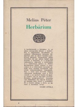 Melius Péter - Herbárium Melius Péter - Herbárium, Bukarest 1979 antikvár könyv