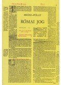 Brósz Róbert,Pólay Elemér - Római jog