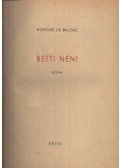 Honoré de Balzac - Betti néni
