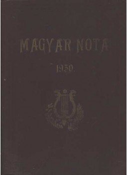 Jósvay Gábor - Magyar Nóta 1930. (teljes évf.) Jósvay Gábor - Magyar Nóta 1930. (teljes évf.), Eger 1930 antikvár könyv