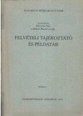 Pálfai Pál - Felvételi tájékoztató és példatár
