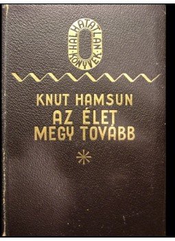 Knut Hamsun - Az élet megy tovább Knut Hamsun - Az élet megy tovább, Budapest 1934 antikvár könyv