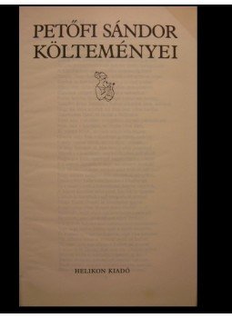 Petőfi Sándor - Petőfi Sándor költeményei Petőfi Sándor - Petőfi Sándor költeményei, 1985 antikvár könyv