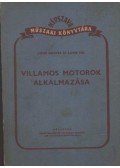 Lomb Pál,Lomb Frigyes - Villamos motorok alkalmazása