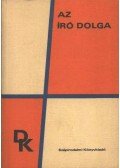 Gábor Emil - Az író dolga