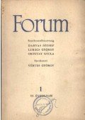 Vértes György - Forum III. évfolyam 1.